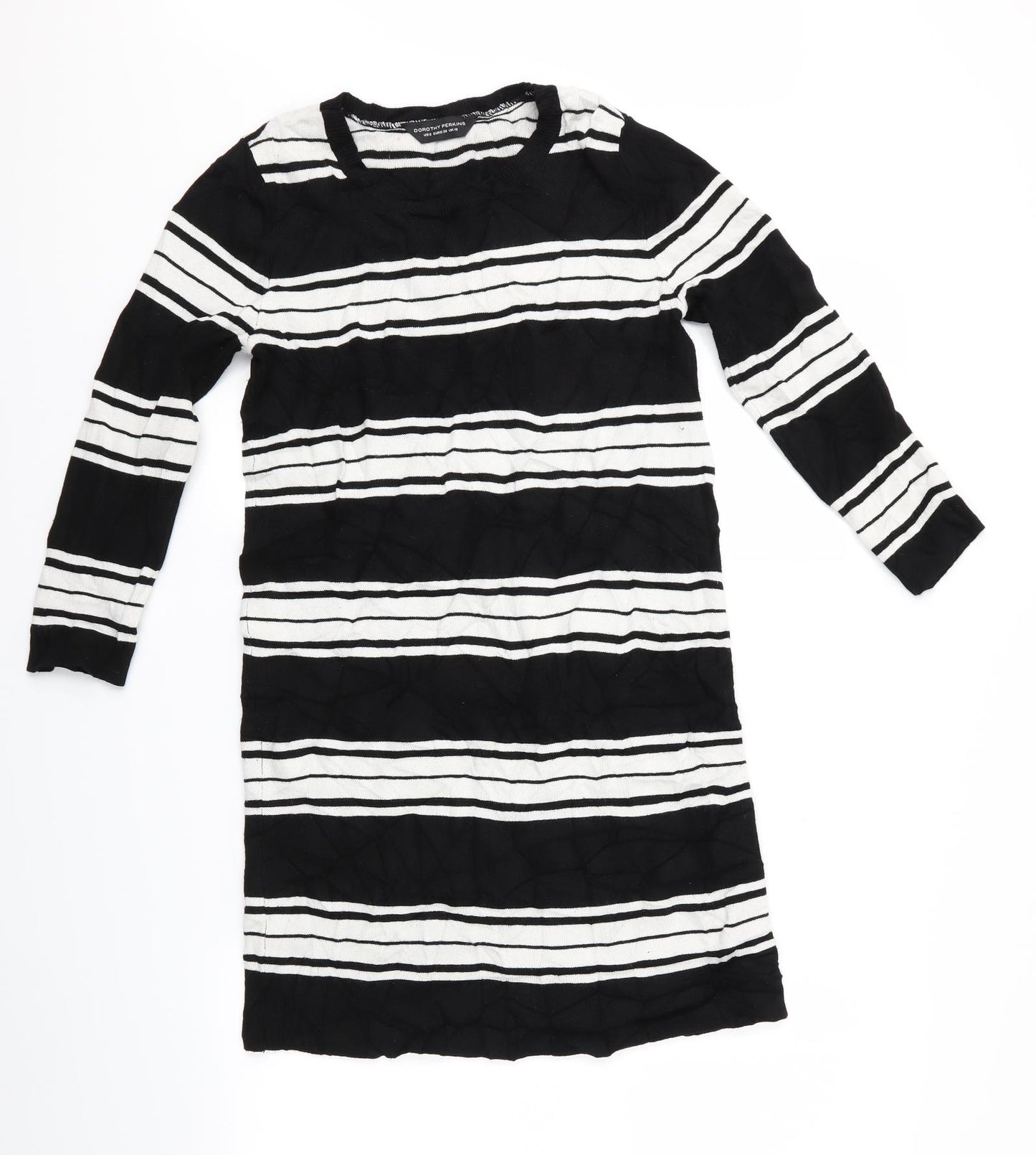 Dorothy Pe Womens Multicoloured Striped  Jumper Dress  Size 10  - Dorothy Perkins