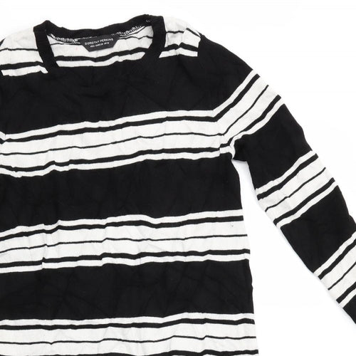 Dorothy Pe Womens Multicoloured Striped  Jumper Dress  Size 10  - Dorothy Perkins