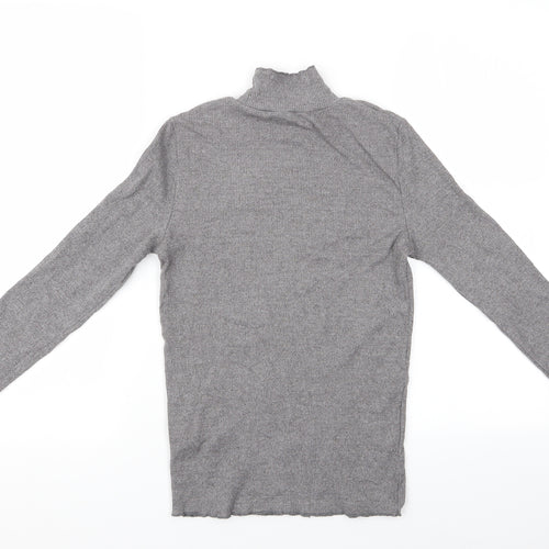 Topshop Womens Grey   Pullover Jumper Size 10  - Topshop