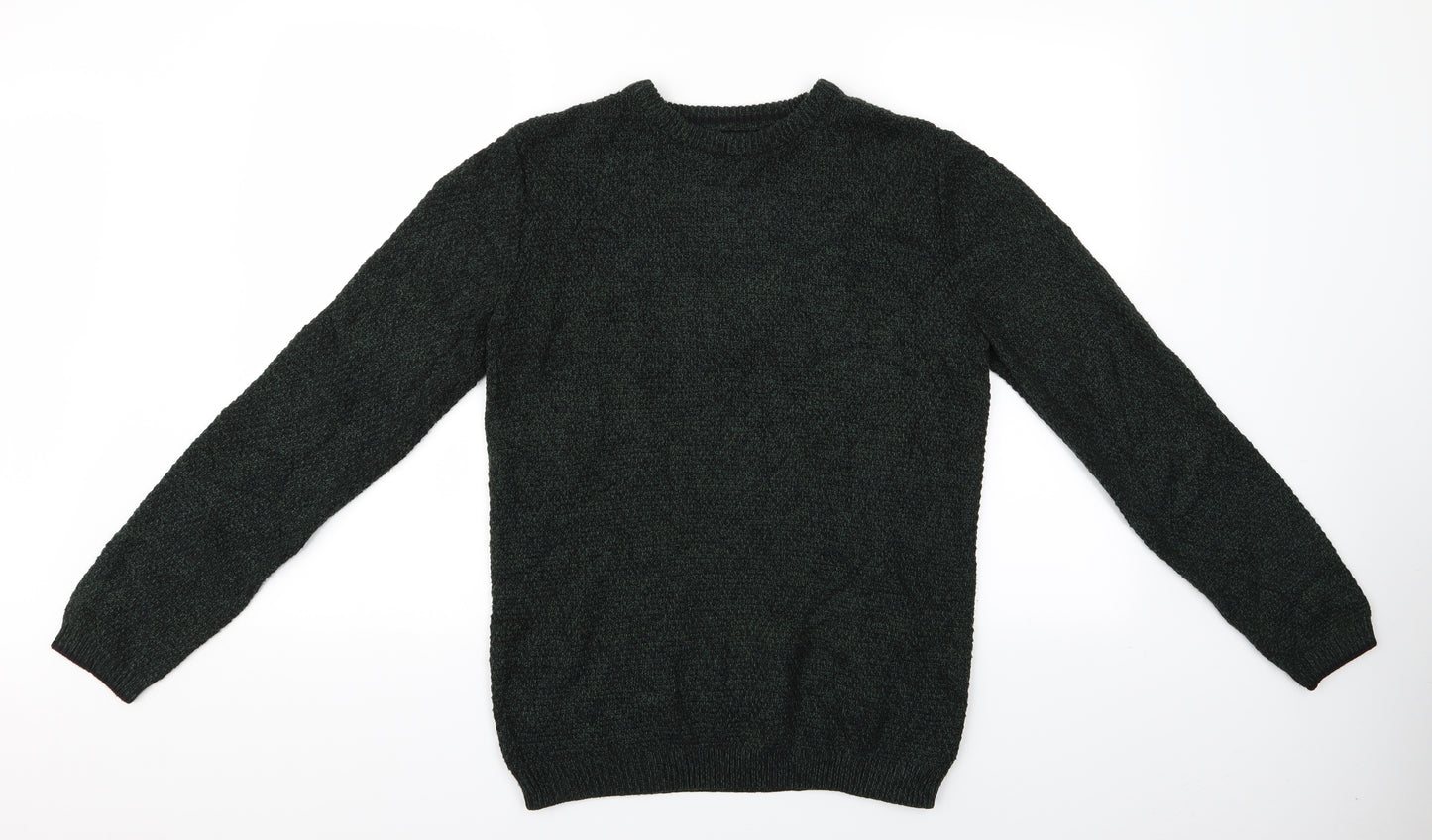 River Island Mens Green   Pullover Jumper Size S  - River Island
