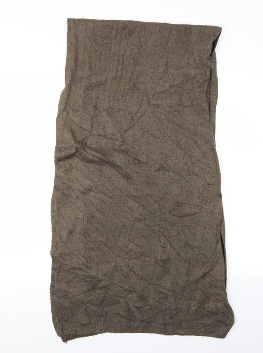 Preworn Mens Brown   Scarf  One Size  - Men's scarf