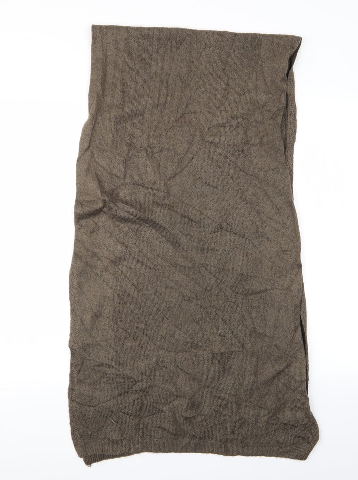 Preworn Mens Brown   Scarf  One Size  - Men's scarf