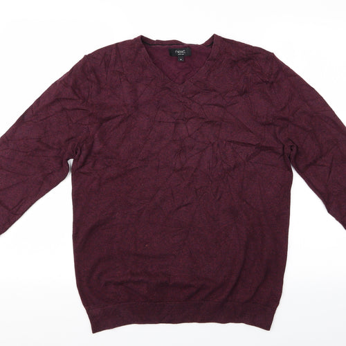 NEXT Mens Purple   Pullover Jumper Size M  - Next Jumper