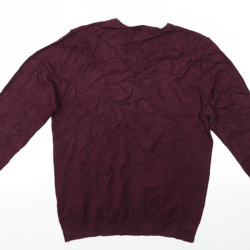 NEXT Mens Purple   Pullover Jumper Size M  - Next Jumper
