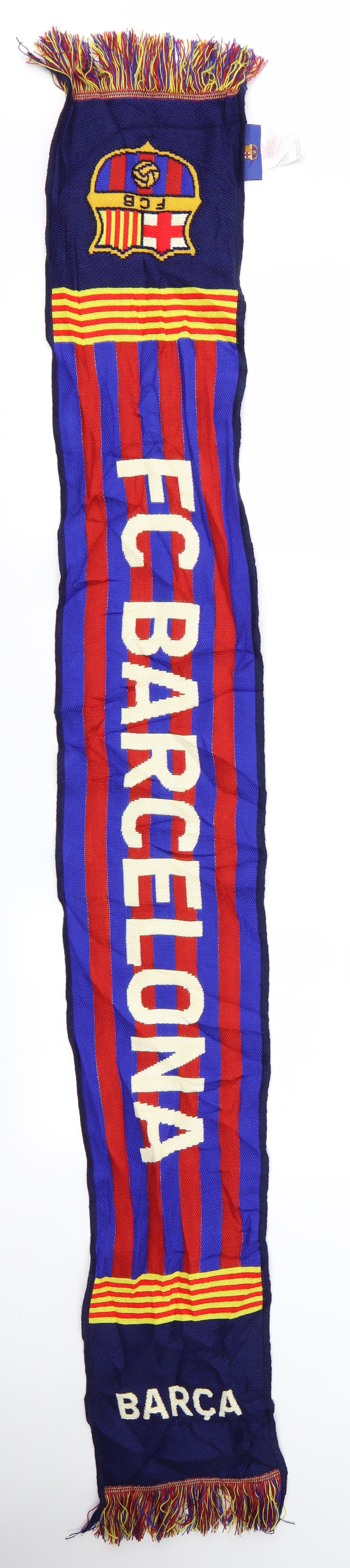 FC Barcelona Football Scarf 55 in 8 in - FC Barcelona Scarf