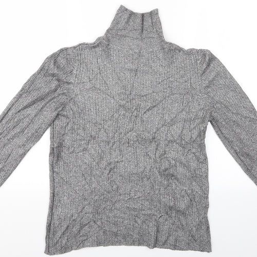 TU Womens Grey   Pullover Jumper Size 16  - Puffed sleeves