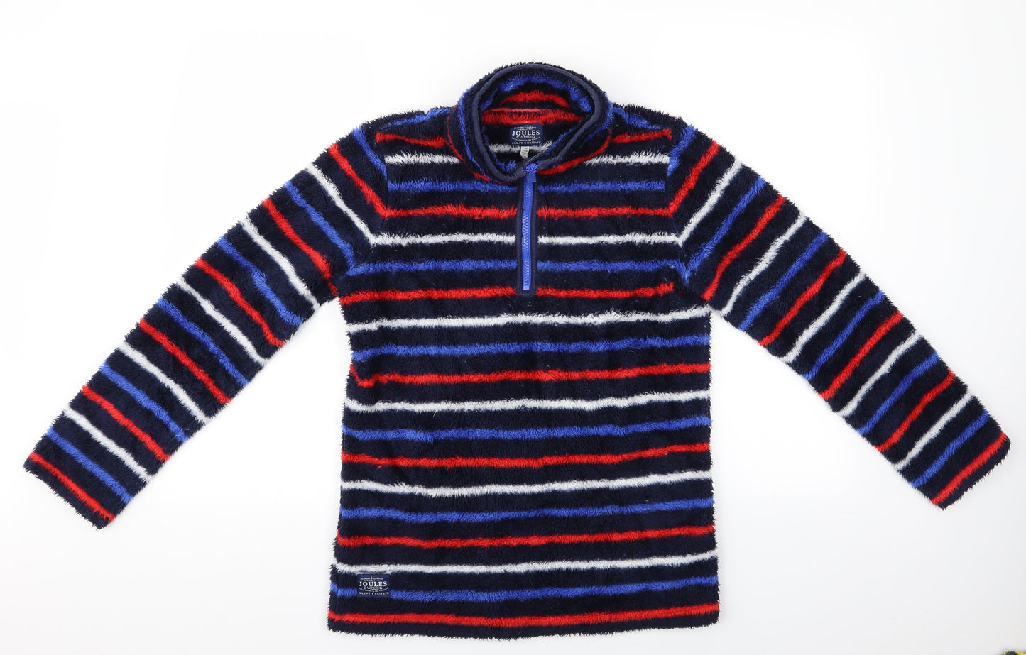 Joules Boys Multicoloured Striped  Pullover Jumper Size 11-12 Years  - Joules Boys Fleece