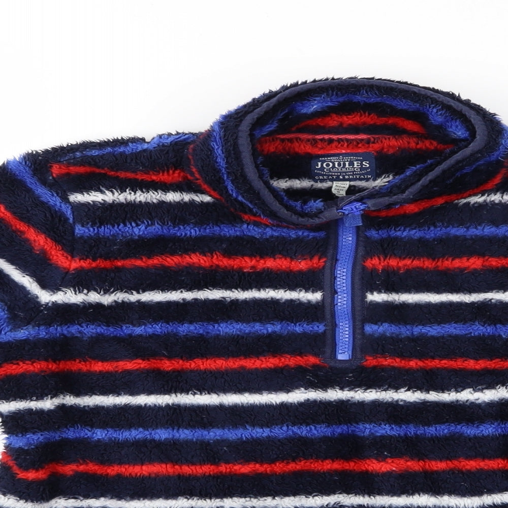 Joules Boys Multicoloured Striped  Pullover Jumper Size 11-12 Years  - Joules Boys Fleece