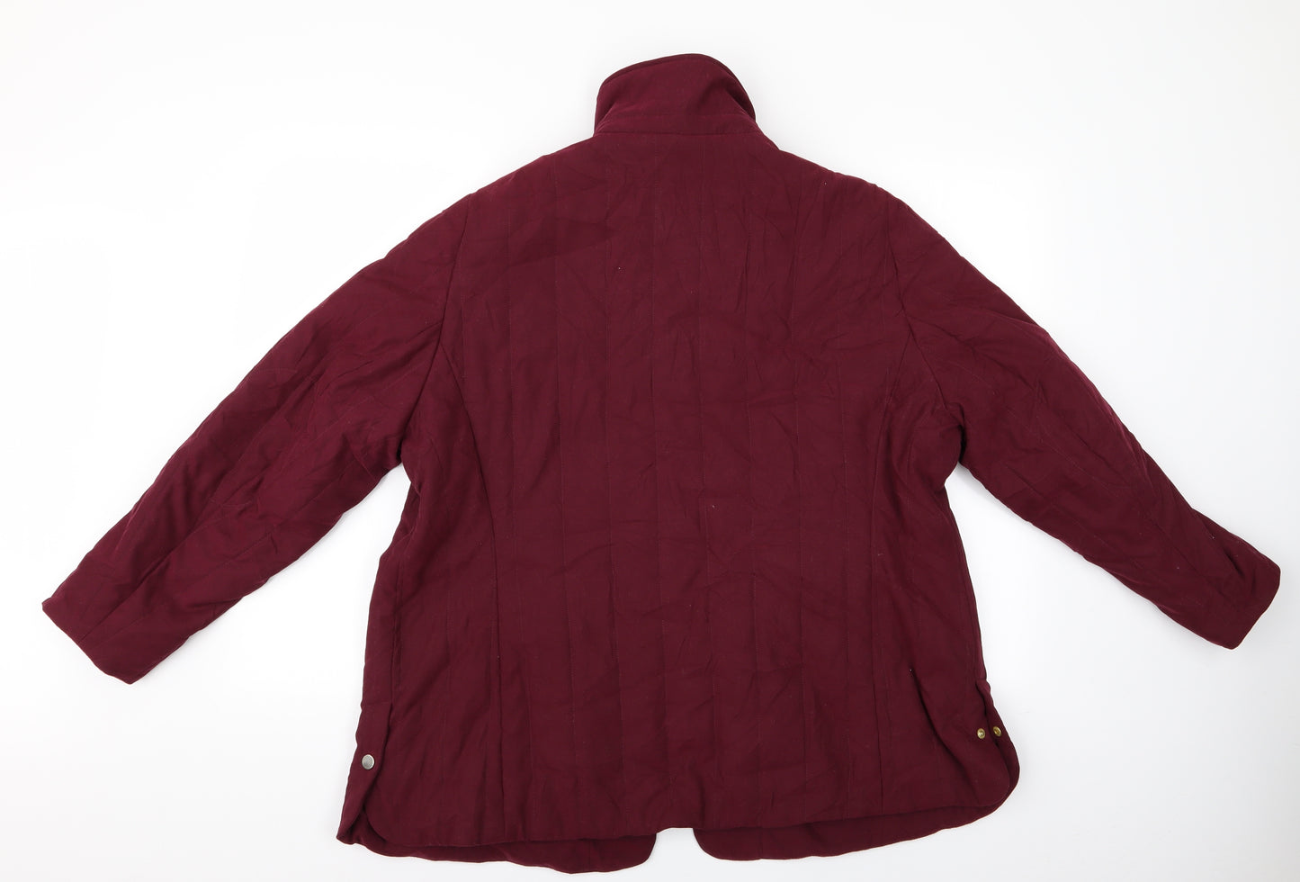 Marks and Spencer Womens Purple   Quilted Jacket   - Padded Jacket Marks and Spencer