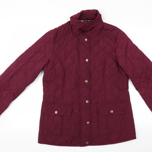Papaya Womens Purple   Jacket Coat   - Papaya Classic Padded Coat