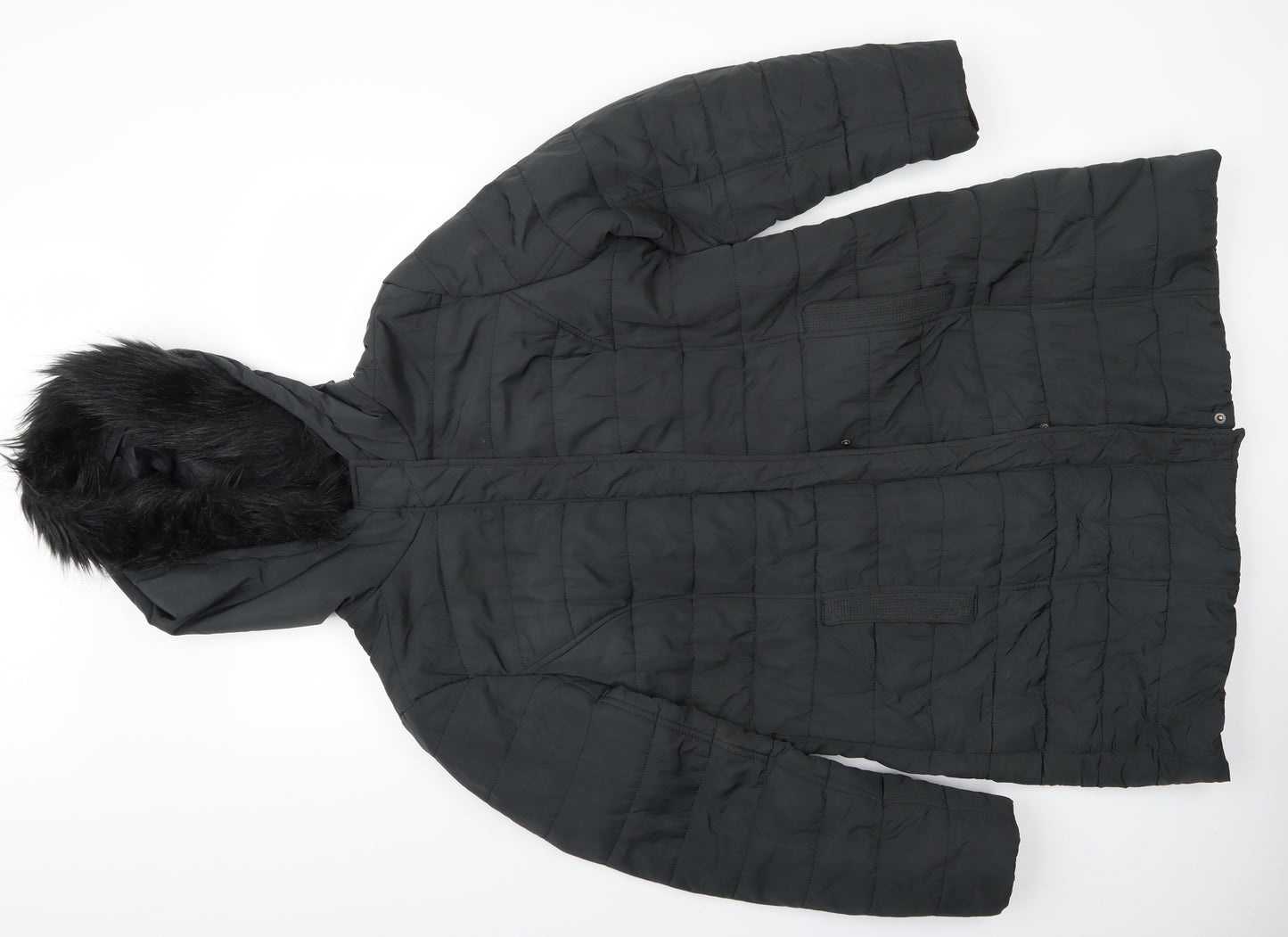 Maine Womens Green   Parka Coat Size 18  - Maine Padded Coat