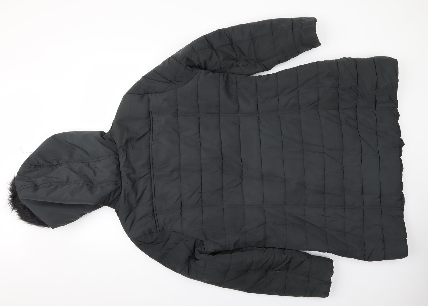Maine Womens Green   Parka Coat Size 18  - Maine Padded Coat