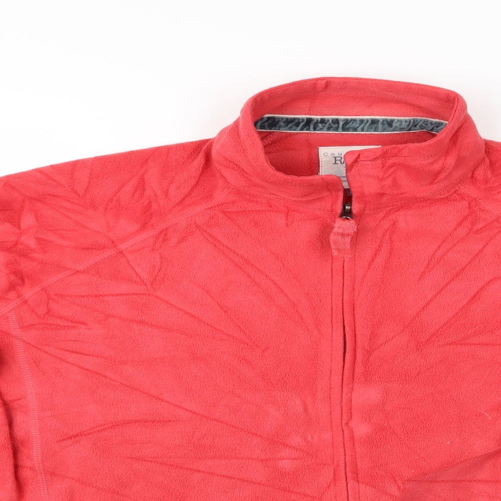 Country Rose Womens Red   Jacket  Size XL  - Fleece Jacket