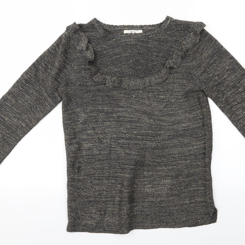 Nine Womens Black   Pullover Jumper Size 12  - Nine Jumper - Glittery