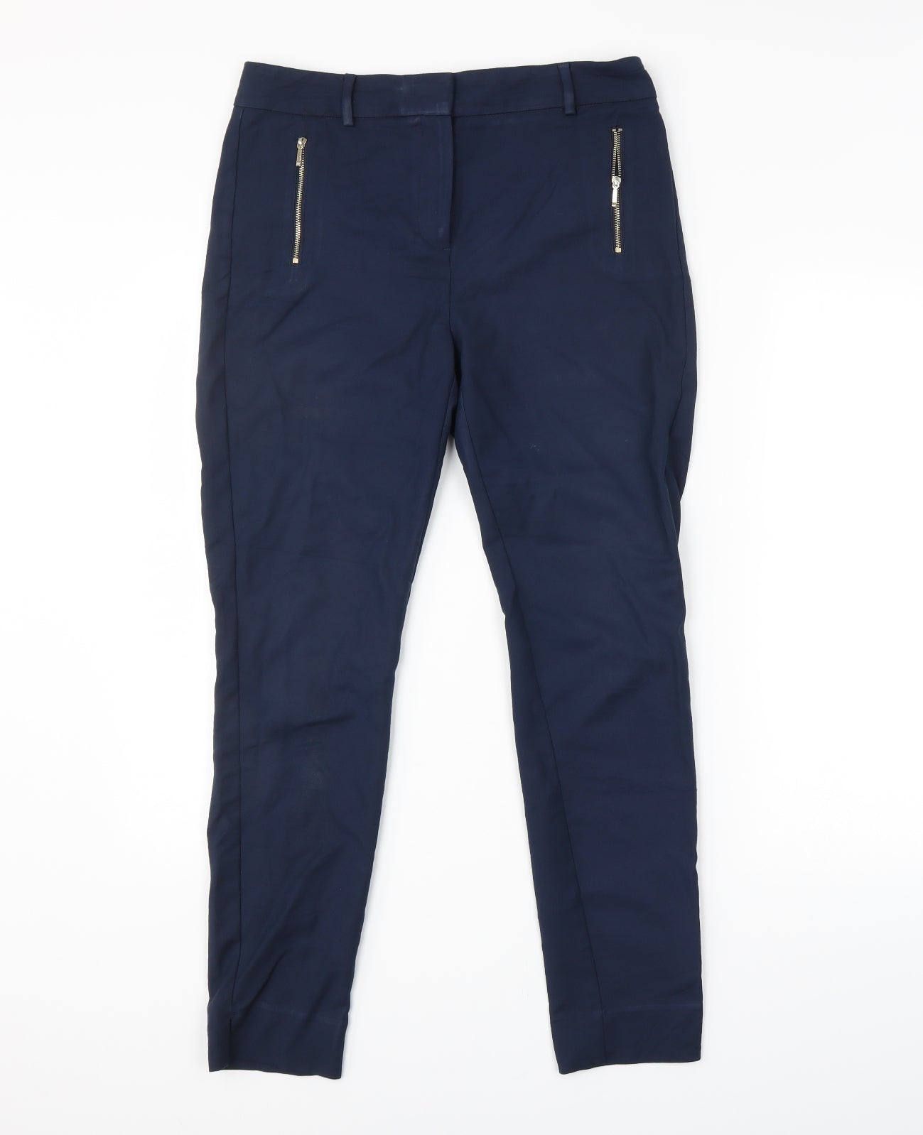NEXT Womens Blue   Trousers  Size 10 L28 in