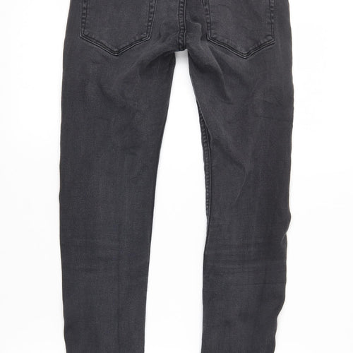 157 Womens Grey   Skinny Jeans Size M L30 in