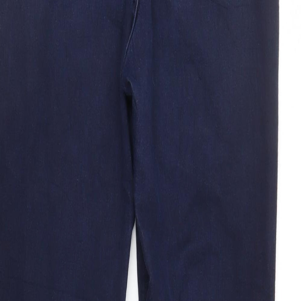 M&S Womens Blue   Skinny Jeans Size 14 L32 in