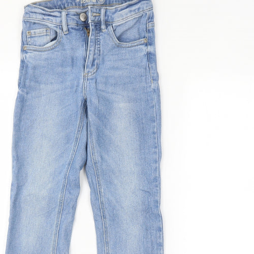 Preworn Womens Blue   Straight Jeans Size 26 in L26 in