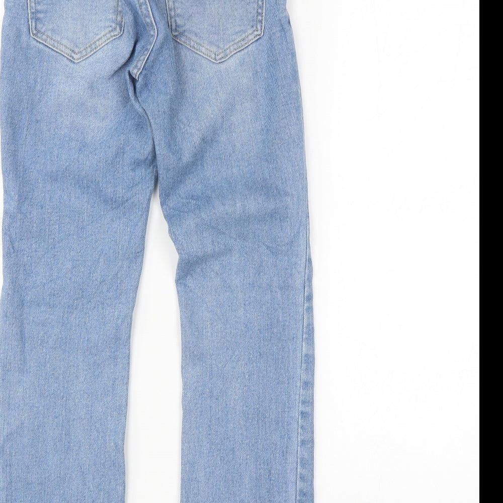 Preworn Womens Blue   Straight Jeans Size 26 in L26 in