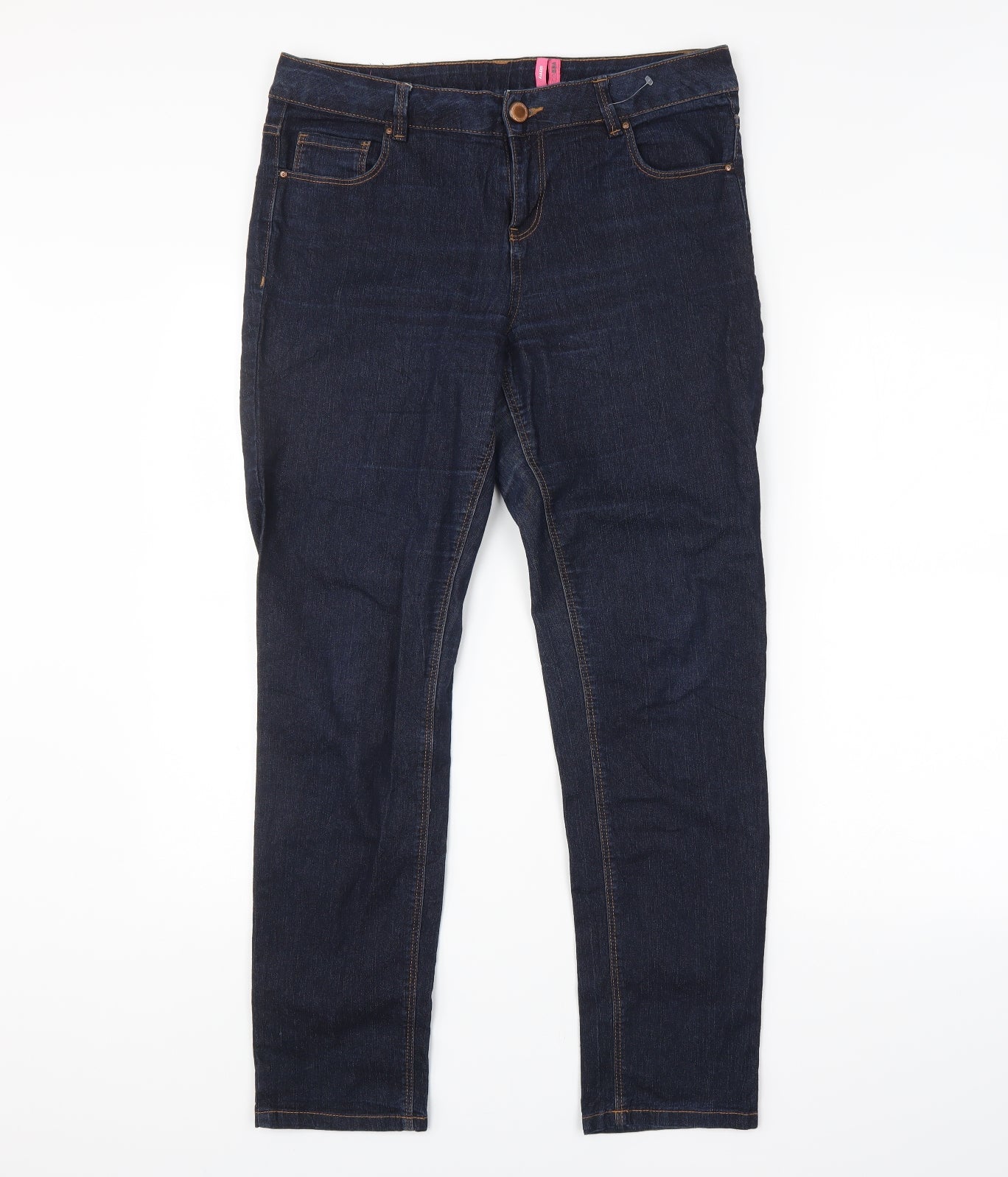 YesYes Womens Blue   Skinny Jeans Size 14 L30 in
