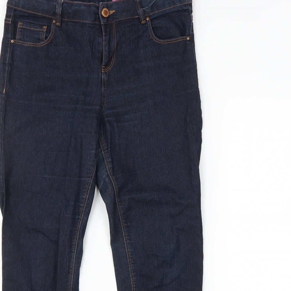 YesYes Womens Blue   Skinny Jeans Size 14 L30 in