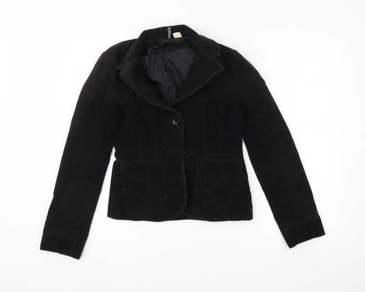 H&M Womens Black Jacket Size 6