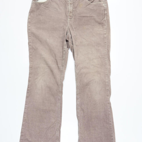 M&S Womens Purple   Straight Jeans Size M L30 in