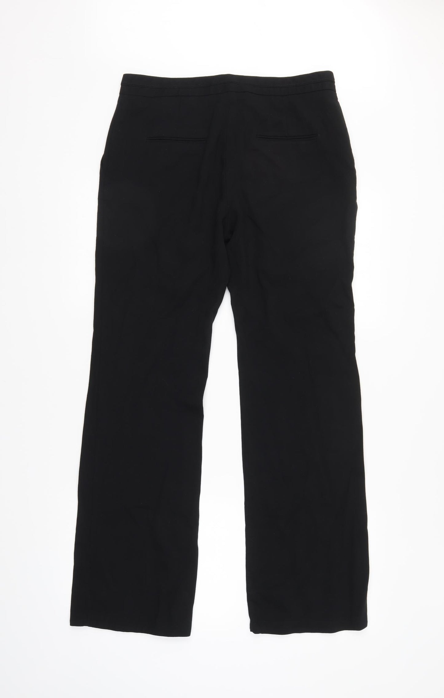 NEXT Womens Black   Trousers  Size 12 L30 in