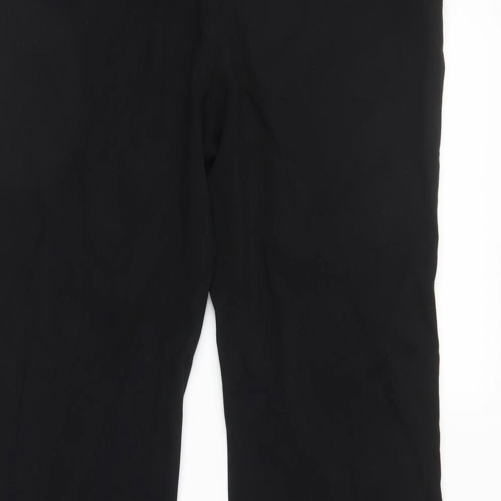 NEXT Womens Black   Trousers  Size 12 L30 in