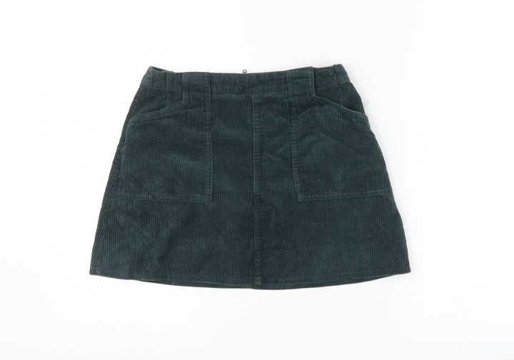 BDG Womens Green A-Line Skirt