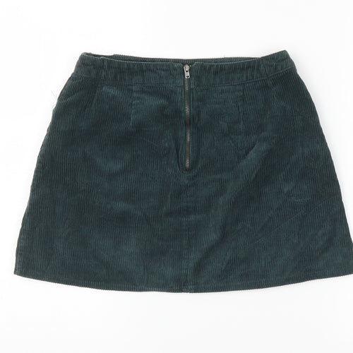 BDG Womens Green   A-Line Skirt
