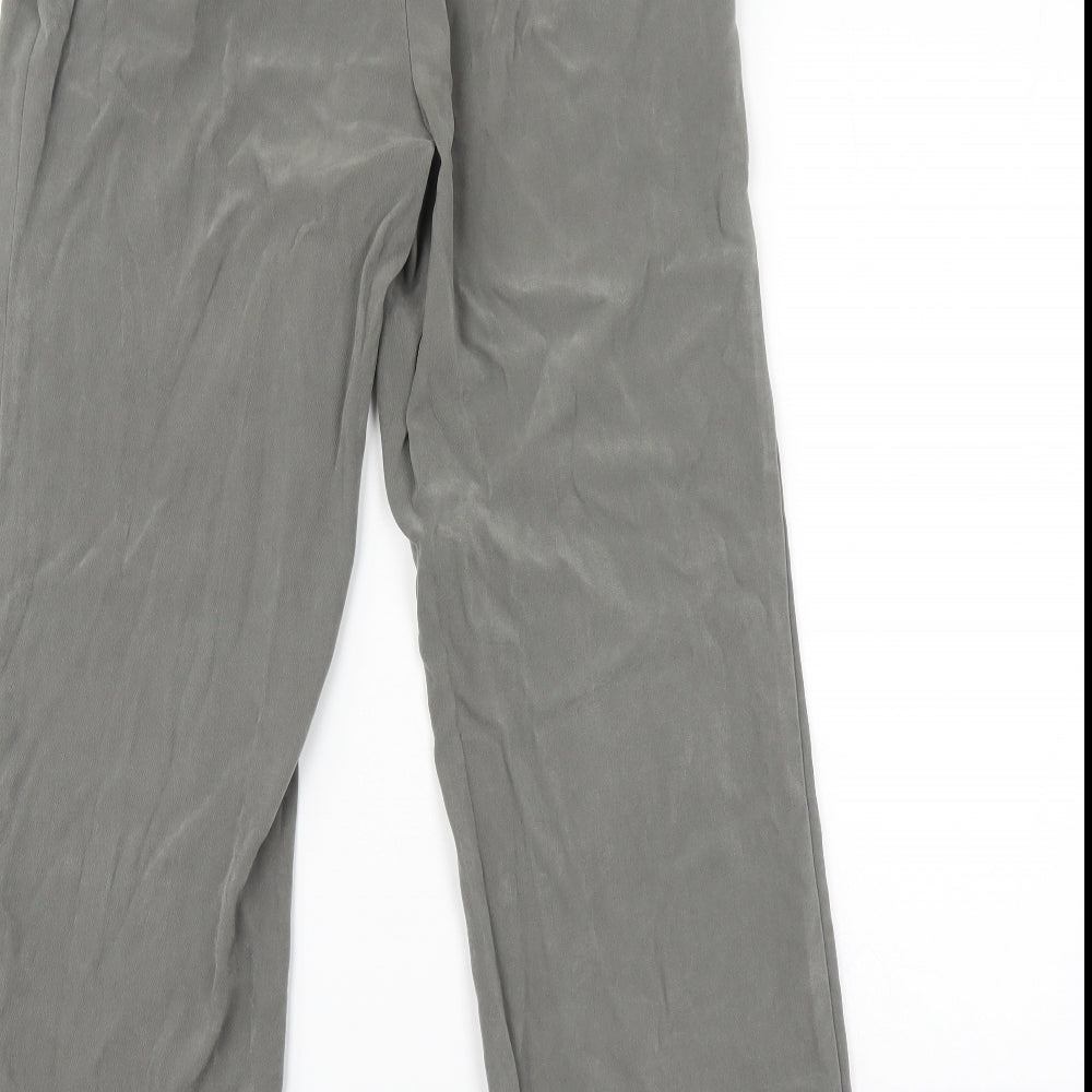 M&S Womens Green   Trousers  Size 12 L28 in