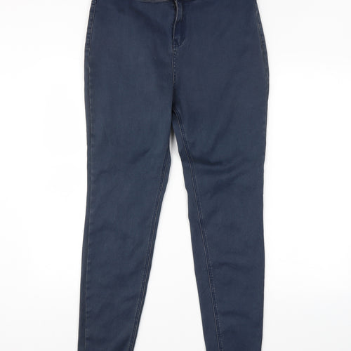 Preworn Womens Blue   Chino Trousers  L30 in