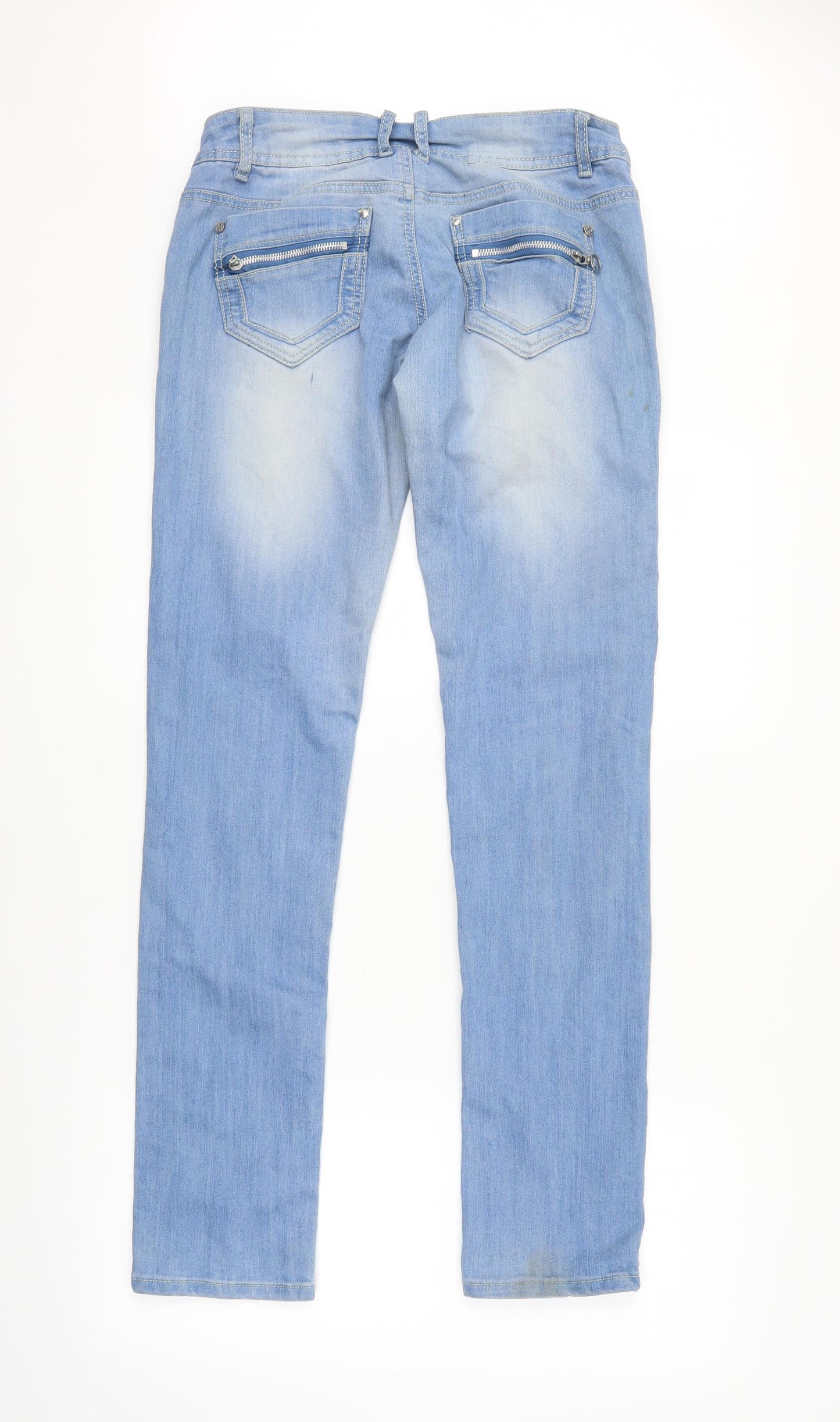 Preworn Womens Blue   Straight Jeans Size XL L32 in