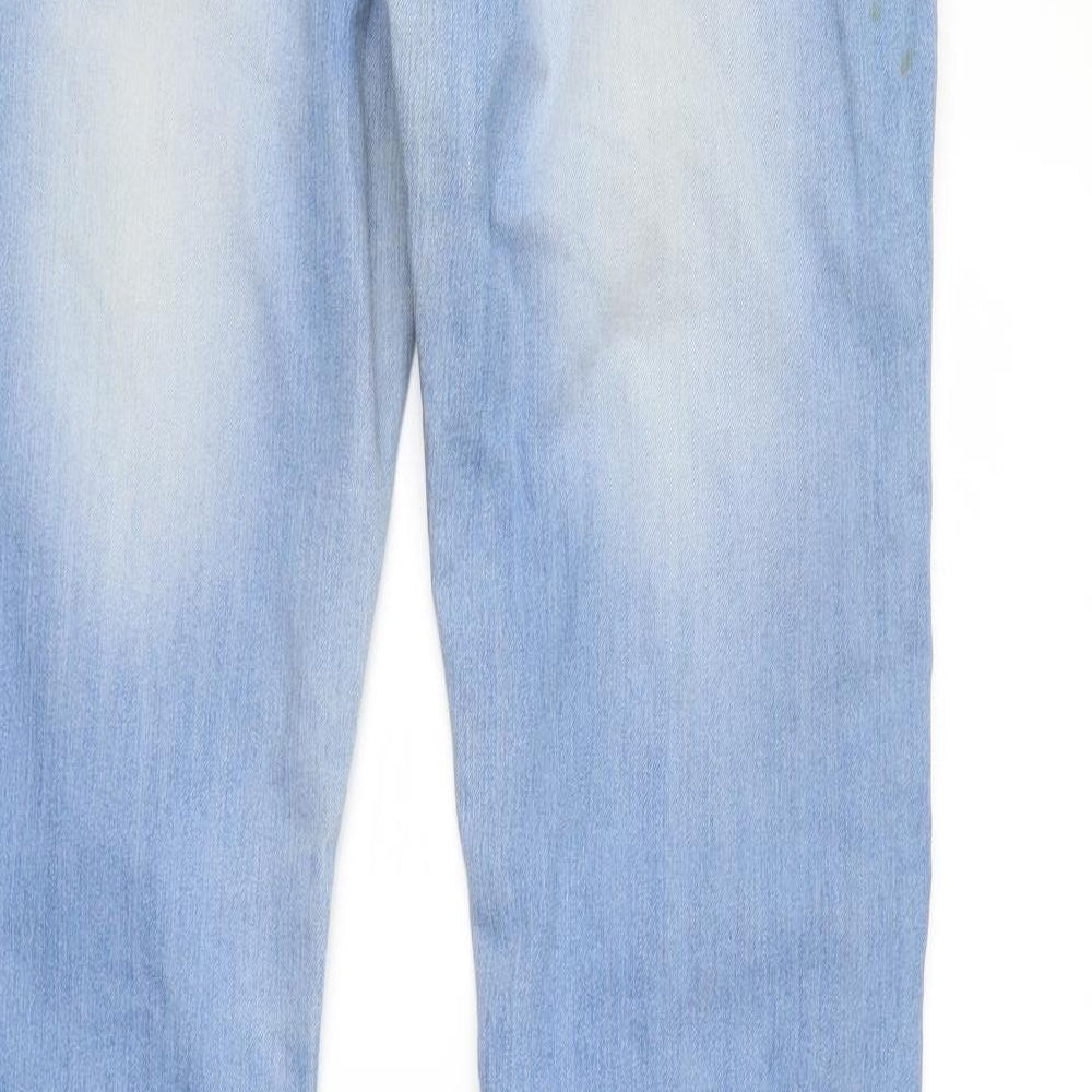 Preworn Womens Blue   Straight Jeans Size XL L32 in