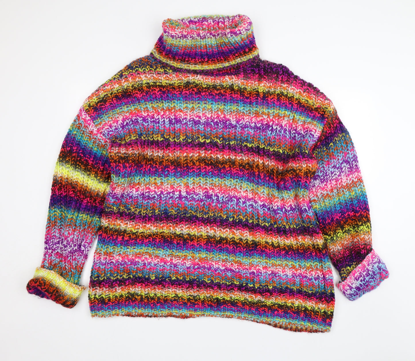 Primark Womens Multicoloured   Pullover Jumper Size XL
