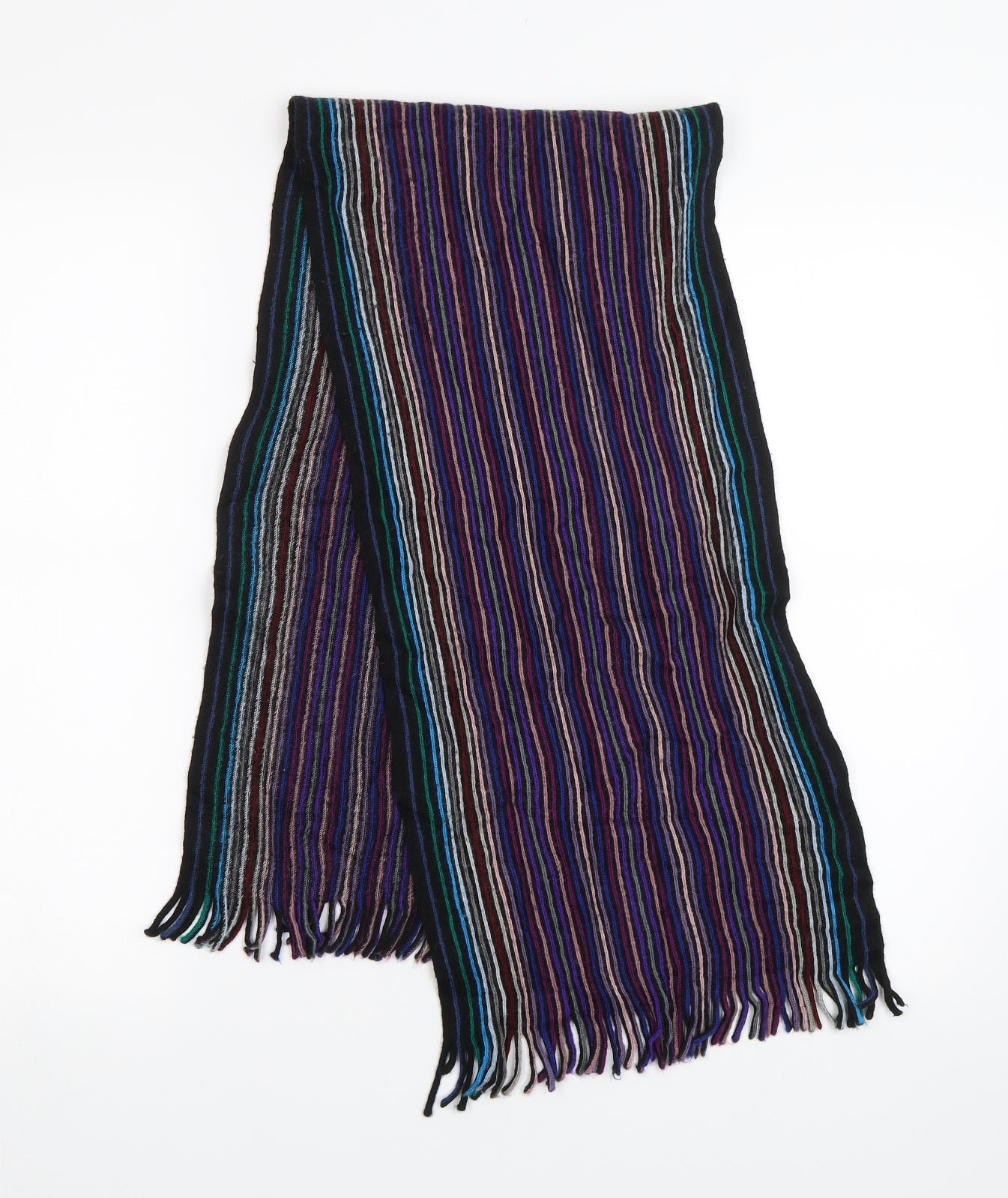 John Lewis Mens Multicoloured Striped  Scarf  One Size