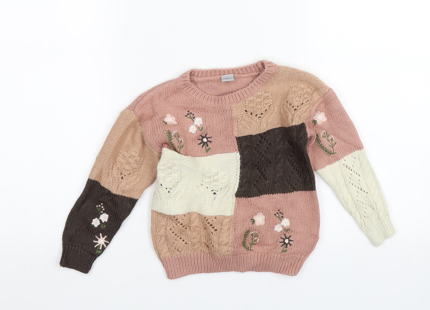 TU Girls Pink   Pullover Jumper Size 2-3 Years