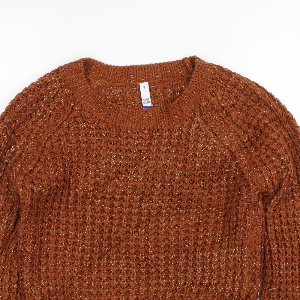 Henry Holland Womens Brown   Pullover Jumper Size 6
