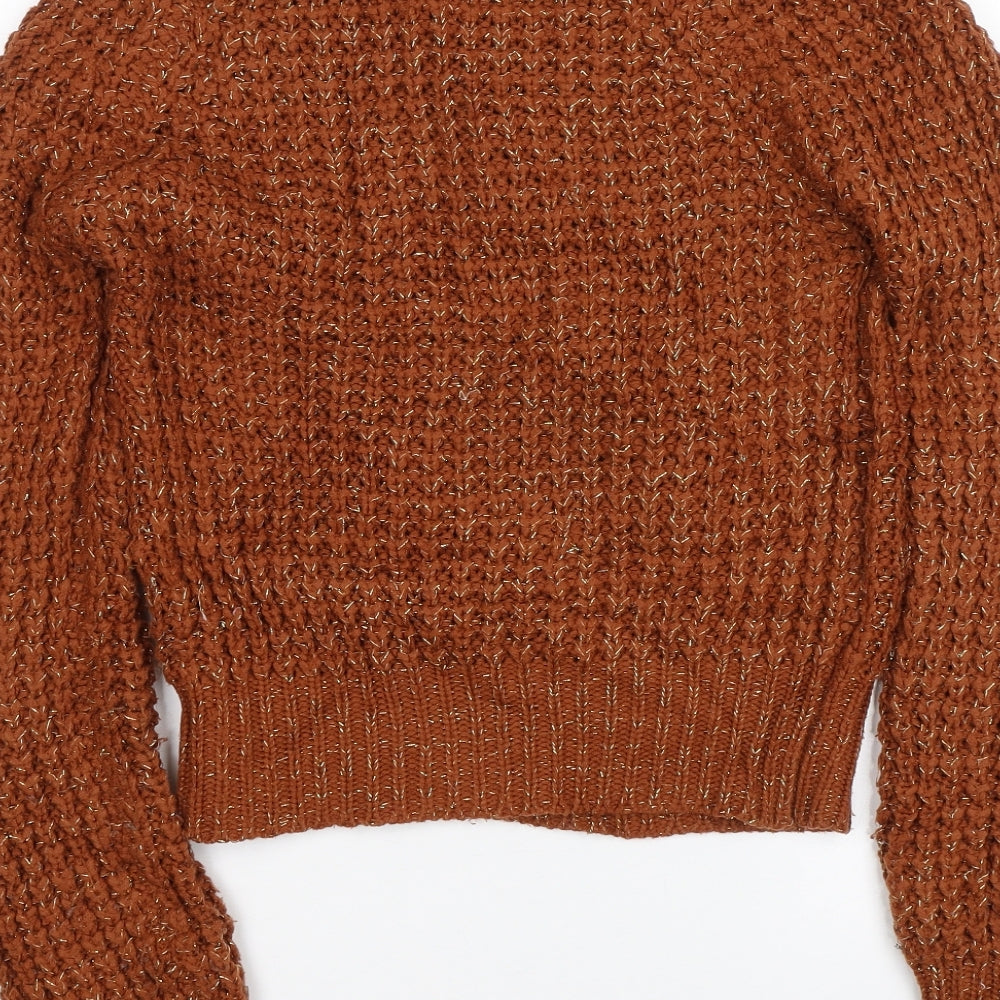 Henry Holland Womens Brown   Pullover Jumper Size 6