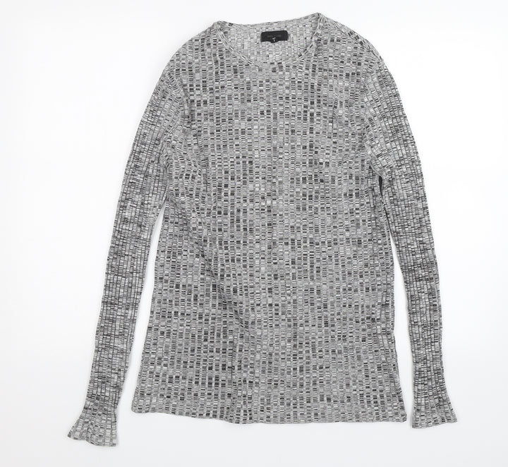 River Island Womens Grey   Pullover Jumper Size M
