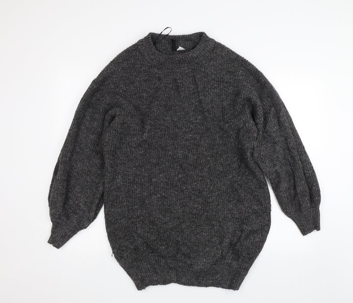 Divided Womens Grey   Pullover Jumper Size S