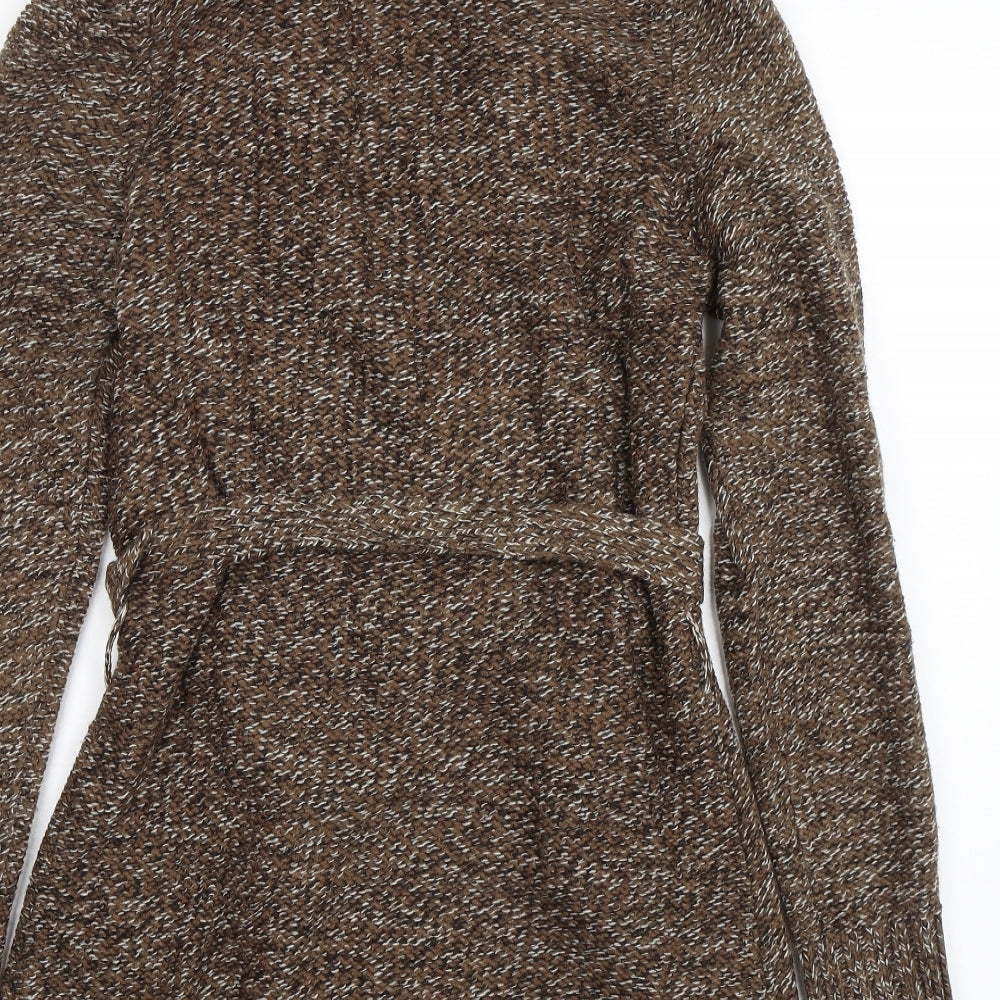 F&F Womens Brown   Jacket Coatigan Size 16
