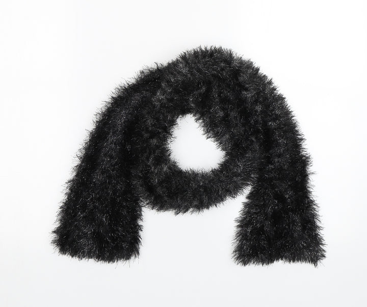 Preworn Unisex Black Scarf