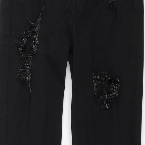 Topshop Womens Black   Skinny Jeans Size 26 in L28 in