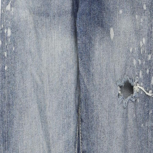 H&M Womens Blue   Skinny Jeans Size 28 in L30 in