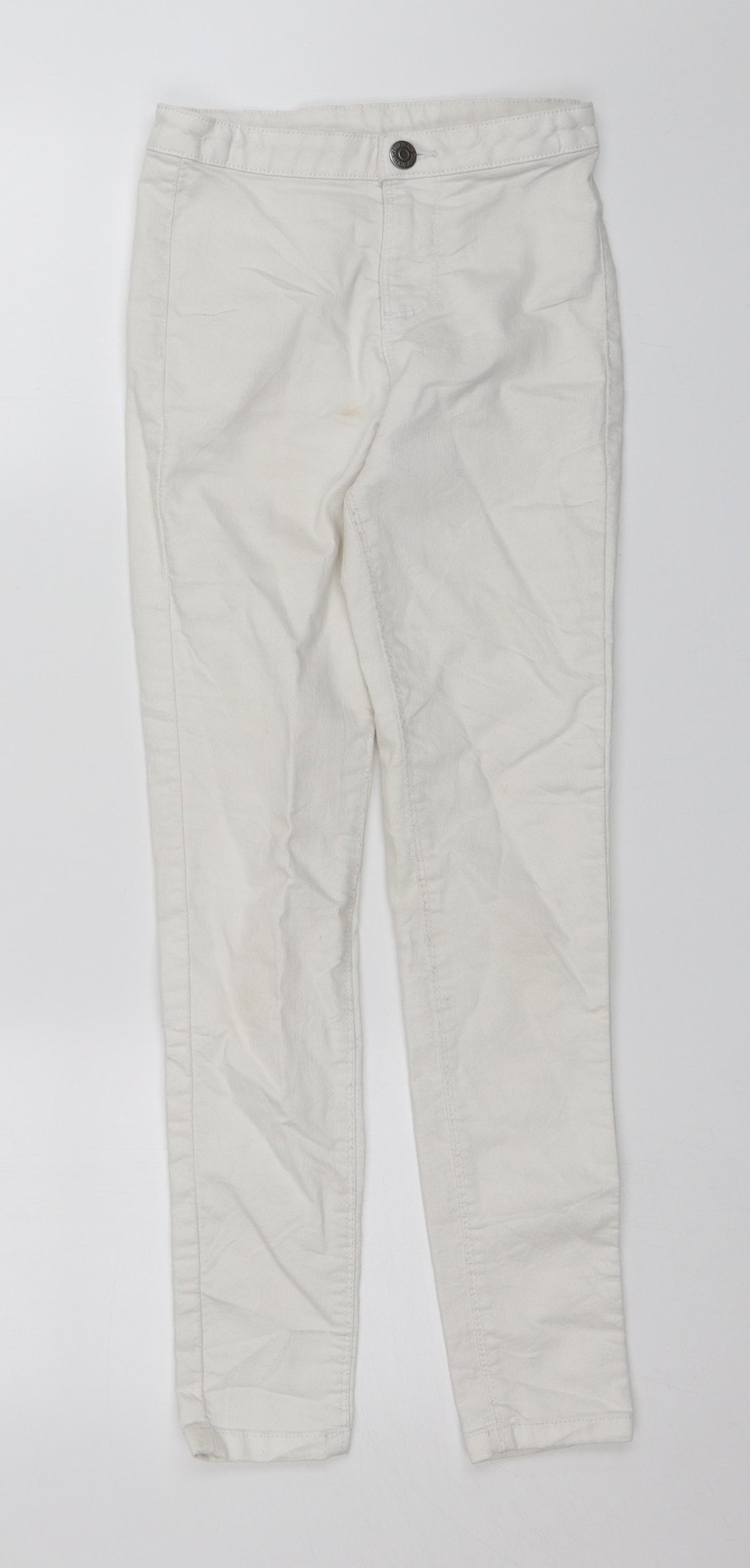 Candy Couture Girls White   Skinny Jeans Size 11 Years