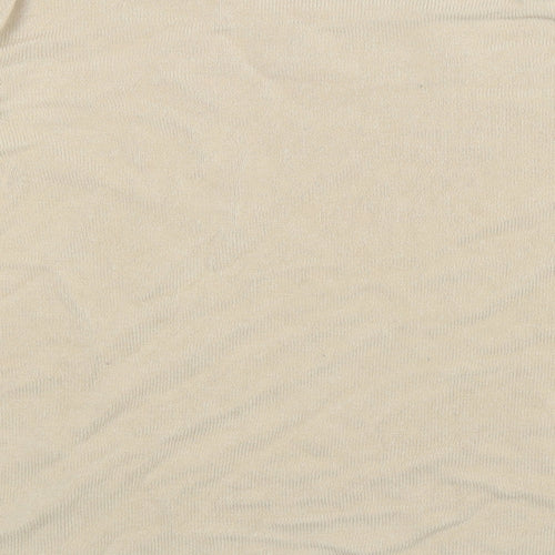 BM Collection Womens Beige   Pullover Jumper Size M