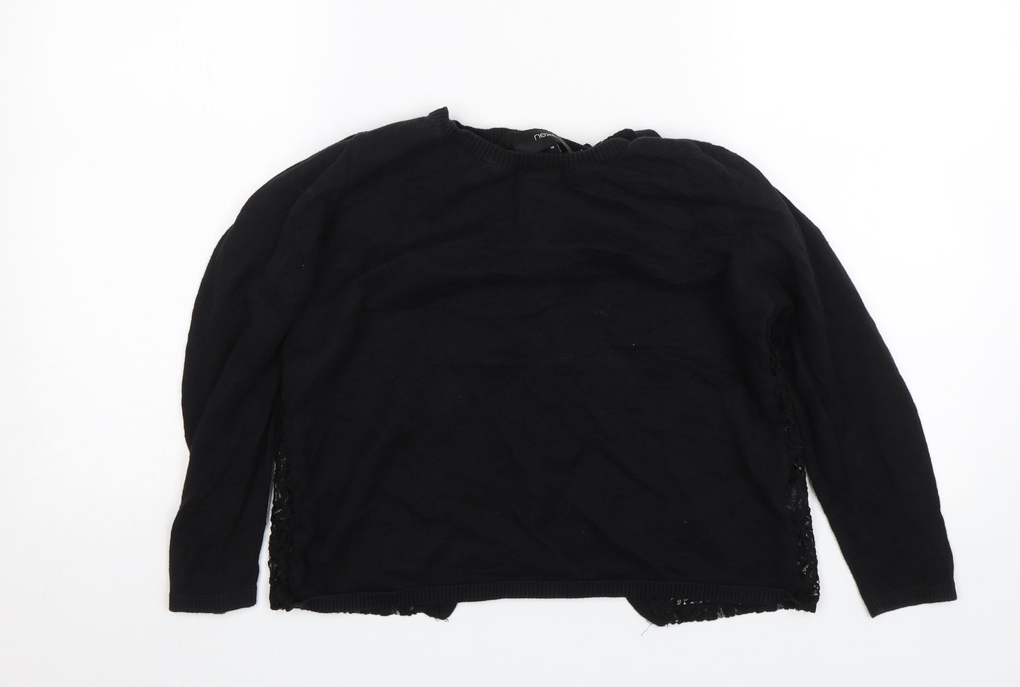 NEXT Womens Black   Basic Blouse Size 10
