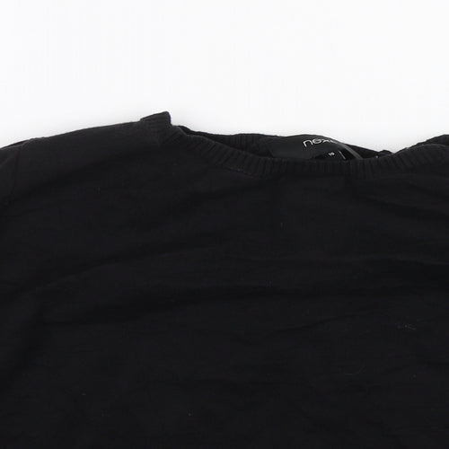 NEXT Womens Black   Basic Blouse Size 10